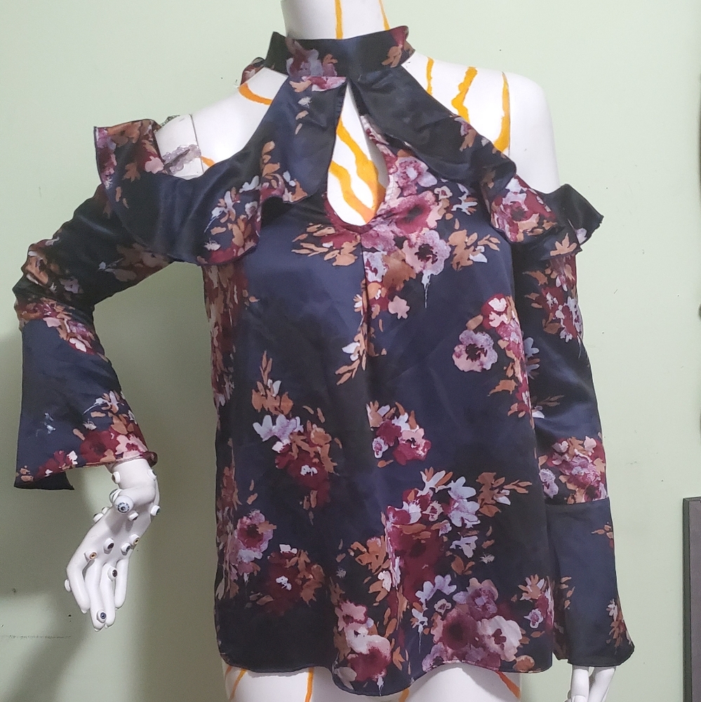 Lucky Brand Floral Blouse **XS